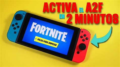 Comment activer la2f sur Fortnite Switch